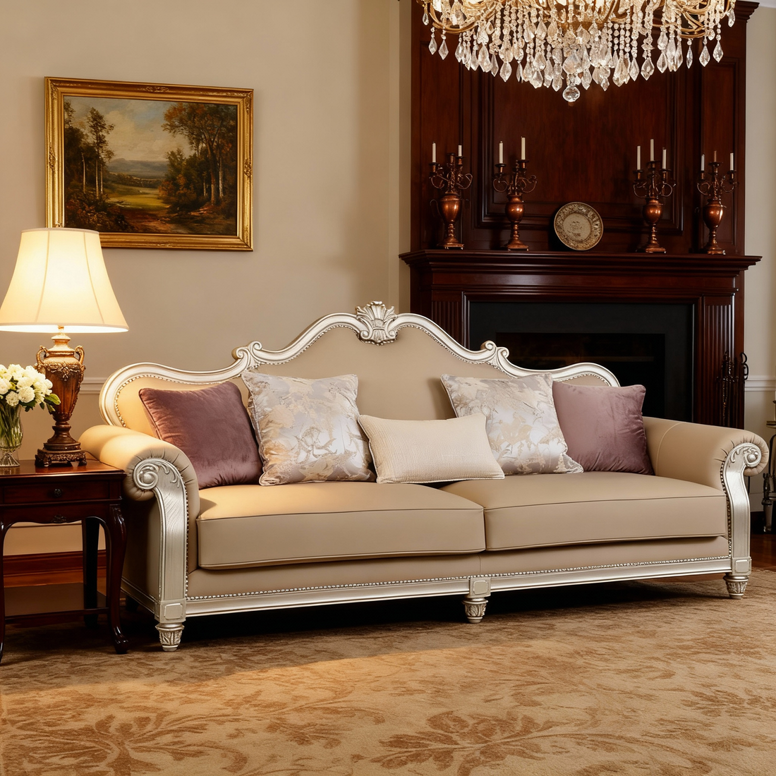 Belmont Classic 2-seater Upholstered Sofa