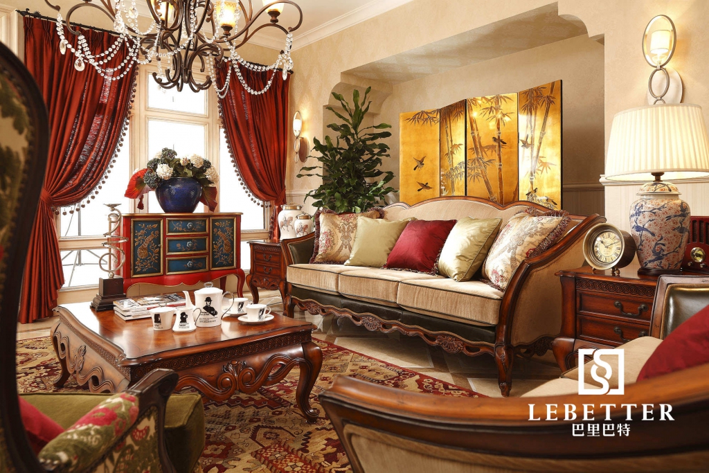 家的风格看客厅，客厅搭配看沙发和茶几
